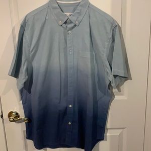 Blue Ombré Button-Down Shirt ⛱